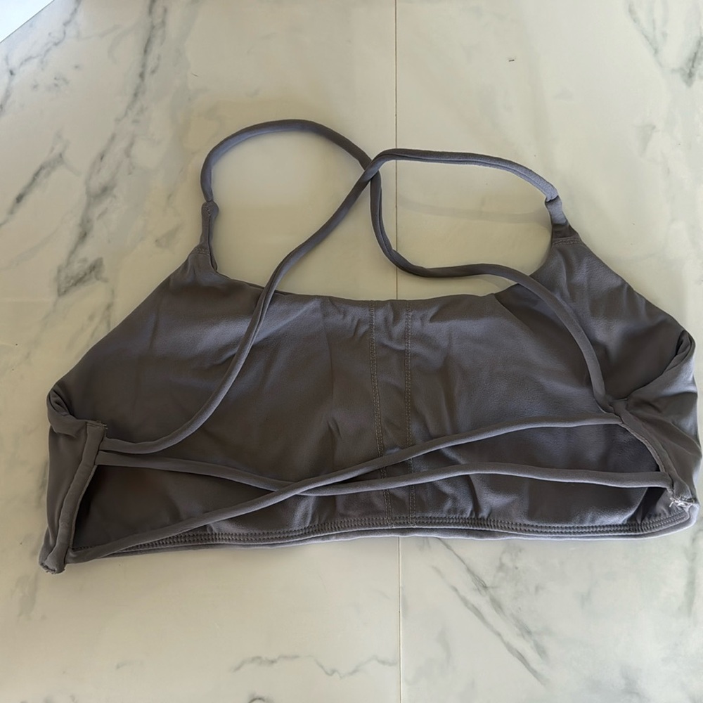 Strappy sports bra